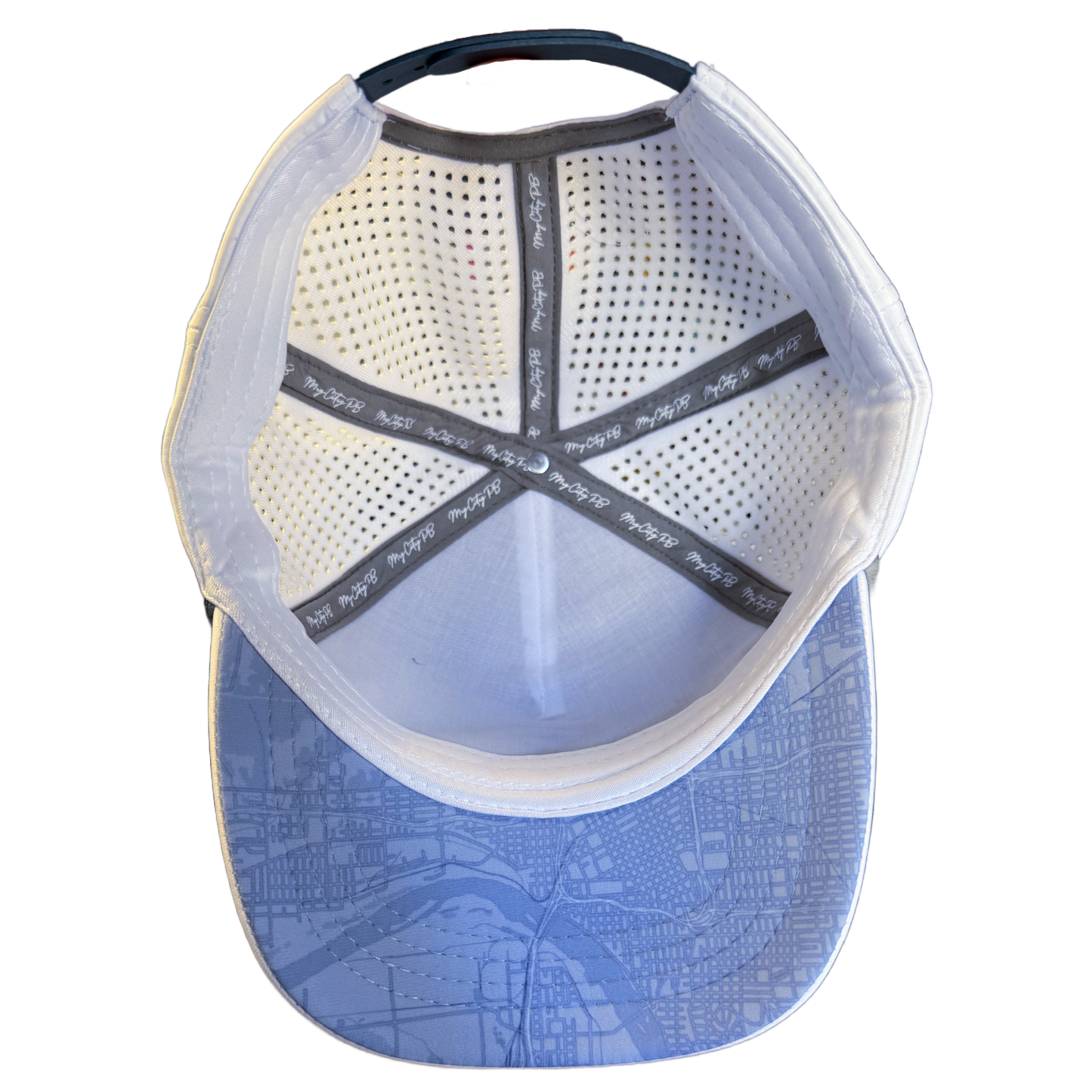 MyCityPB cursive snapback